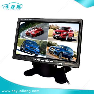 800*480Display 7'' 4 ways AV Head Input Home Shop headrest Monitor with video input