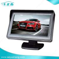 car monitor 5 inch rear view monitor car parking car reversing aid